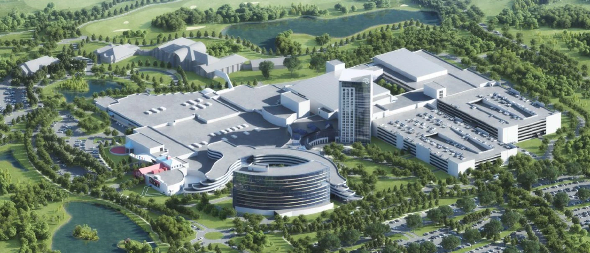 Interactive map that shows where The Grand Expo, Crescent Hotel, and Salt will be located.